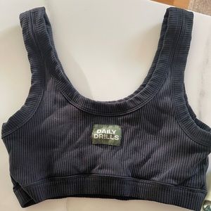 Daily Drills Ribbed Bra